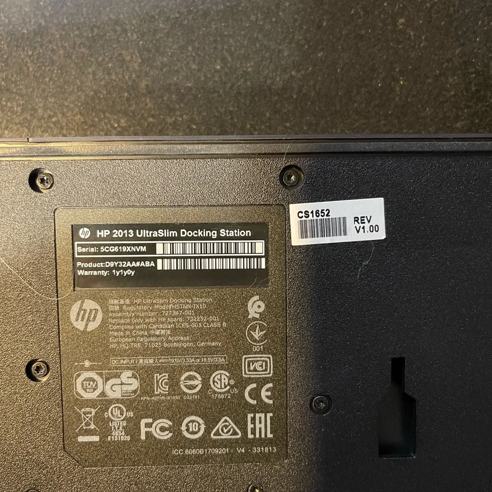 HP Ultra Slim Docking Station (2013)